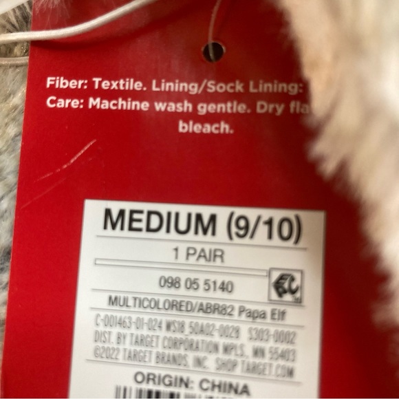 Papa elf slippers 9-10 medium - Picture 3 of 4